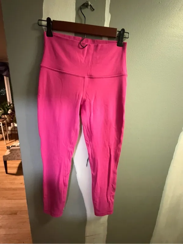 Lululemon Align High Rise Pant 25" Sonic Pink - Image 2