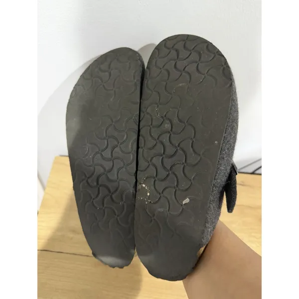 Birkenstock Boston Clog Grey Anthracite Wool Soft Size 40‎ P - Image 11