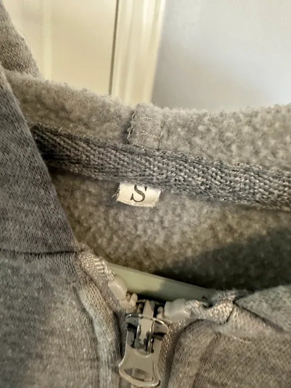 Grey Zip Up Gray - Image 3