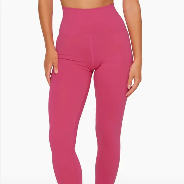 SET Active Luxform High-Rise Leggings in Vibrant Pink, Small - Image 7