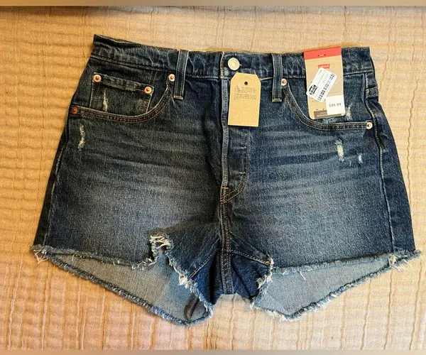 Levi's Women's 501 Original High-Rise Jean Shorts - Image 5