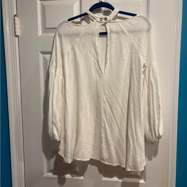 Free People Drift Away white tunic boho dress or tunic sz XS or S - Image 5