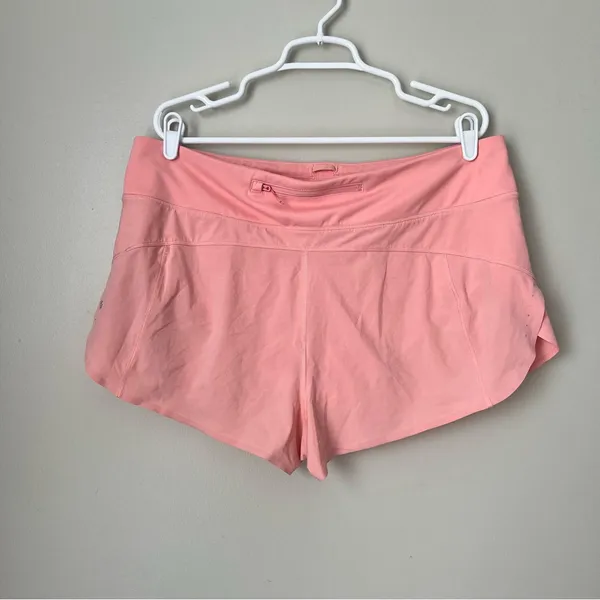 Athleta Women’s Pink High Rise Run With It Shorts Size XL - Image 4