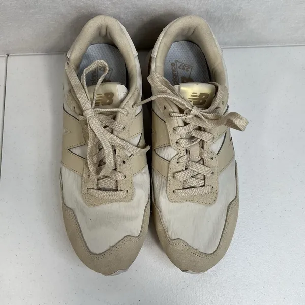 New Balance Women's 9 237 Classic Sneakers Shoes WS237PG Light Brown Sporty‎ - Image 7