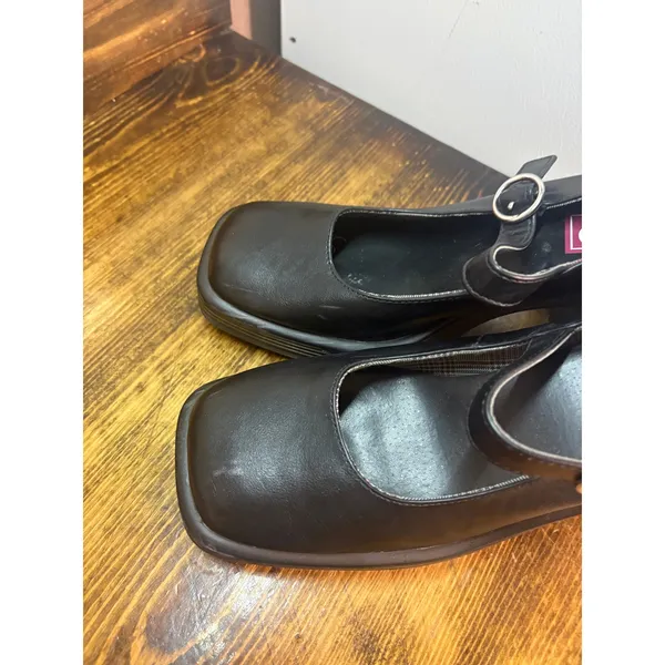 Pop black chunky heel Mary Jane heels size 9.5 - Image 4