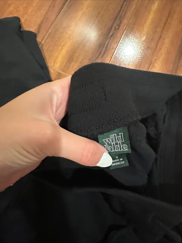 wild fable Black Drawstring Jogger Pants - Image 2