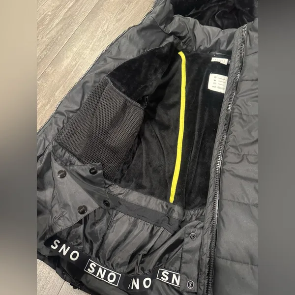 Topshop Women's Black Hooded Jacket - Image 5
