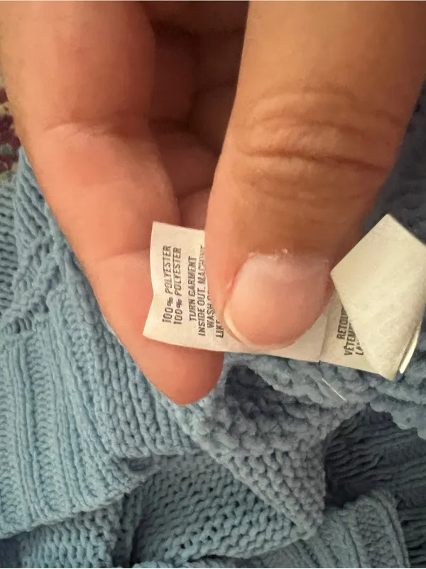 Aerie xs oversized blue sweater - Image 9