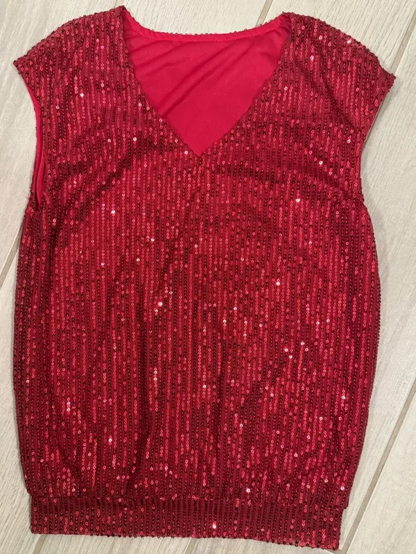 Red Sequin V - Image 2