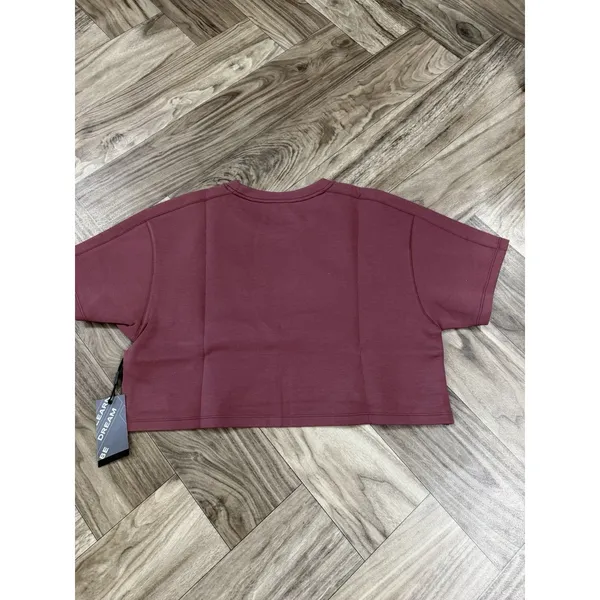 Alphalete Woman’s ELMTS Short SLEEVE Crop Size Medium, Mauve - Image 10