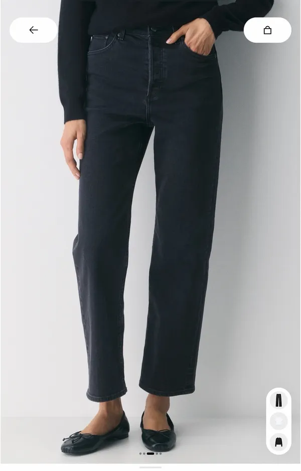 Denim Forum Aritzia Arlo High-Rise Straight - Image 4