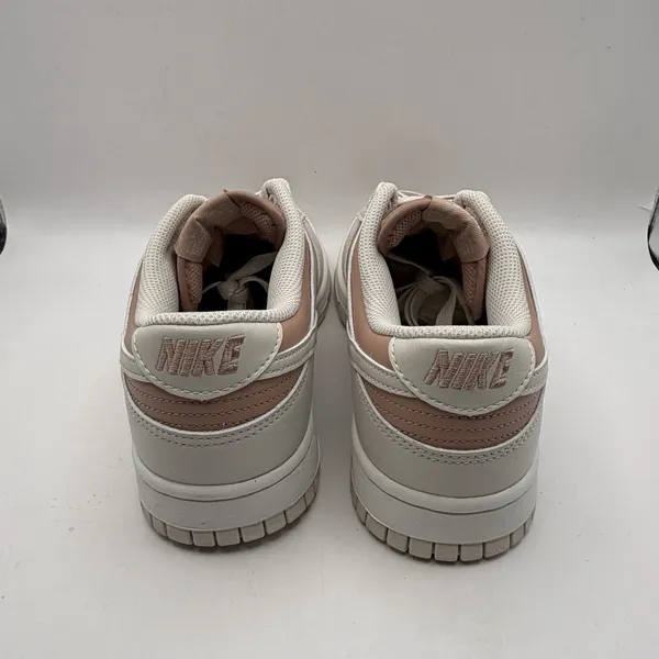 New Womens 9.5 Nike Dunk‎ Low Particle Pink/Lt Orewood Brown Sneaker IM6572-603 - Image 4