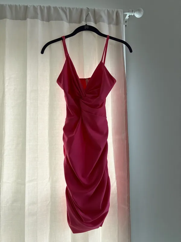 Lucy in the Sky Mini Dress Pink - Image 2