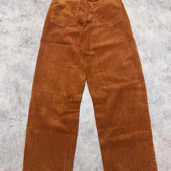 BDG Urban Outfitters Orange Corduroy High-Rise Pants - Image 5