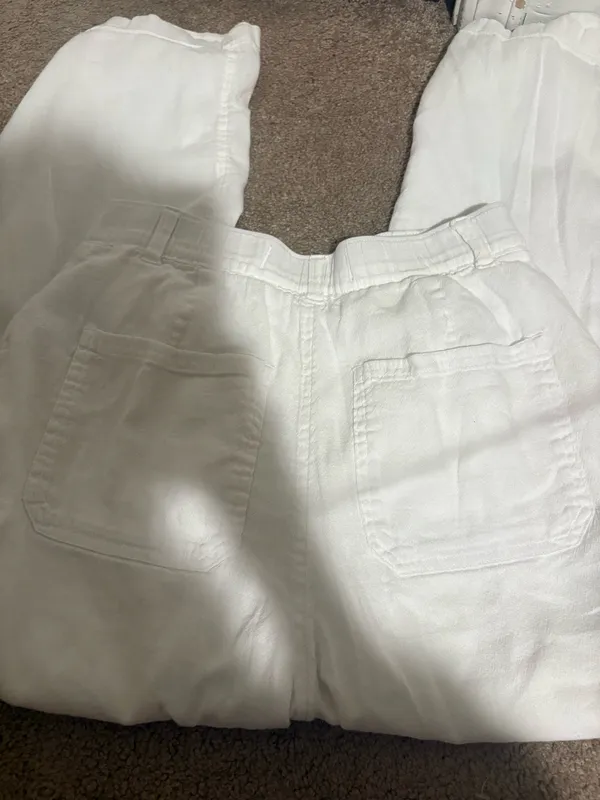 Hollister Linen Cargo Pants - Image 3