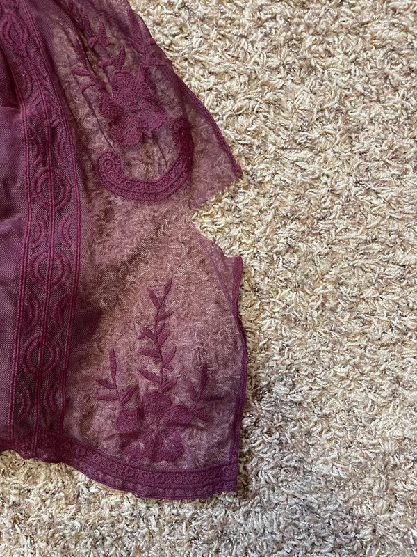 Lace dress Purple - Image 5