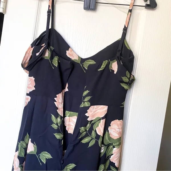 Reformation Dress‎ Poppy Floral Off-The-Shoulder Maxi Wedding Venus 4 GUC - Image 7