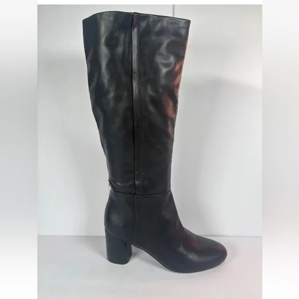 Naturalizer Loving Women's Sz 10M Black Knee High Riding Boots - Image 3