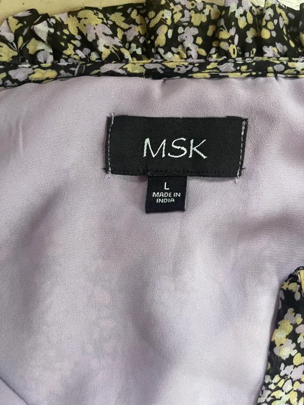MSK dress size large Purple - Image 2