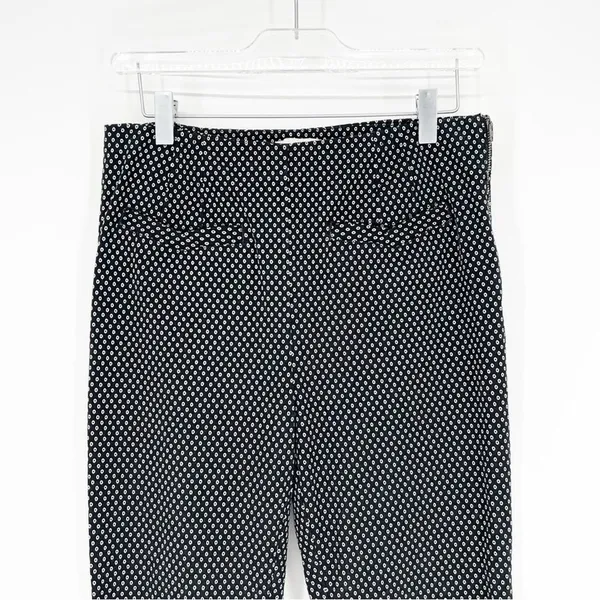 Anthropologie Slim Leg Dress Pants Women's‎ Size 4 Black Minimalist Chic - Image 5