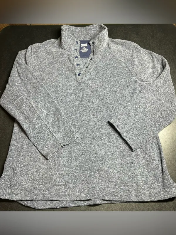 Duluth Trading Co Women’s Size 2XL Grey Frost Lake Fleece Pullover - Image 2