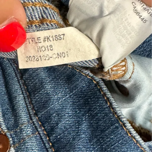 Madewell Cali Demi Boot Jeans size 26 - Image 10