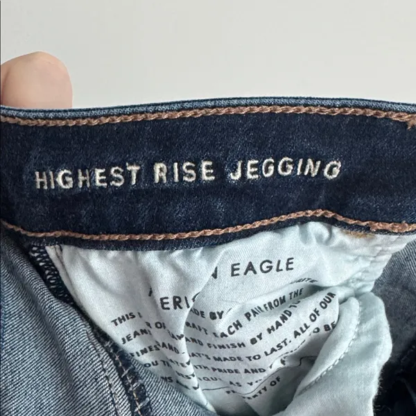 American Eagle Next Level Stretch Jeggings Size 12 - Image 6