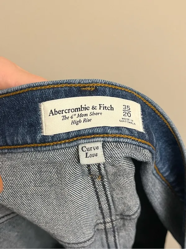 Abercrombie Curve Love The 4” Mom Short High Rise Size 35 / 20 - Image 9