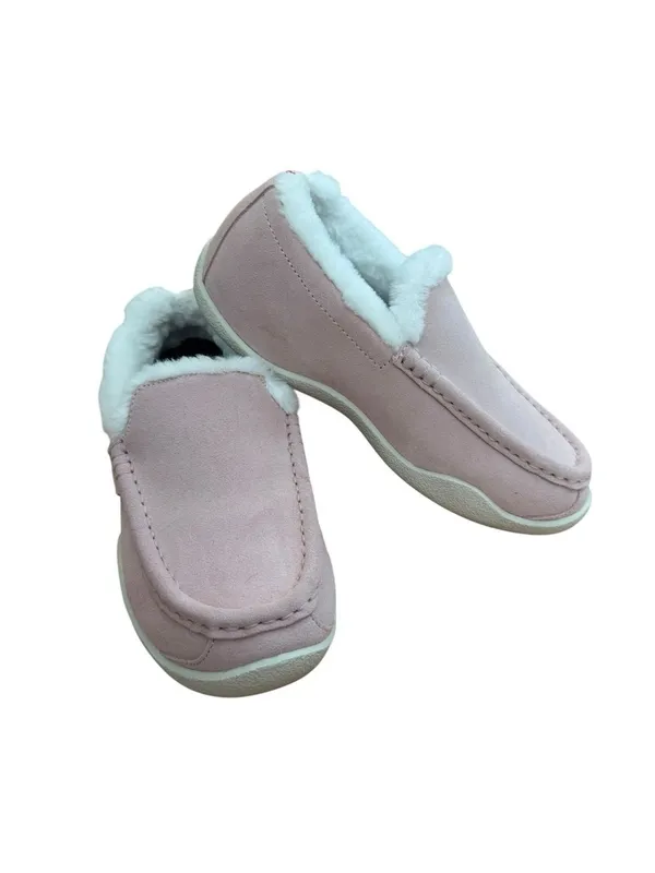 Kuru Loft indoor/outdoor moccasin in Soft pink/vanilla 6.5 - Image 2