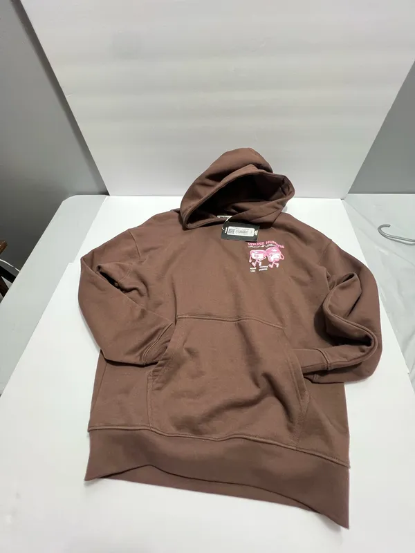Unlike Humans Brown Coffee Graphic Hoodie - NWT (M) - Image 4