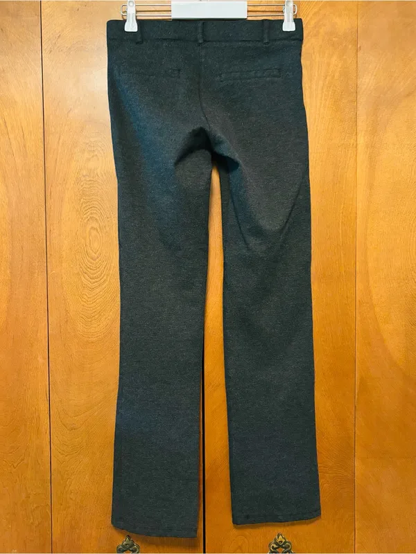 Betabrand 7-Pocket Dress Pant Yoga Pant Straight (Charcoal) size small - Image 4