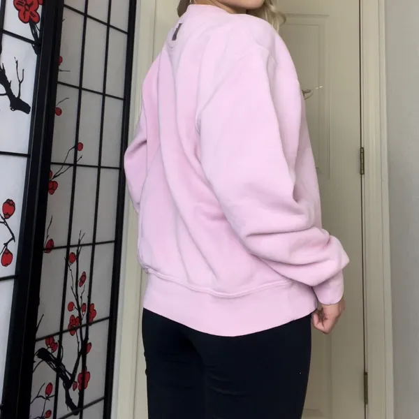 Basic Pink Crewneck Pullover Sweatshirt | Gear For Sports Big Cotton - Image 5