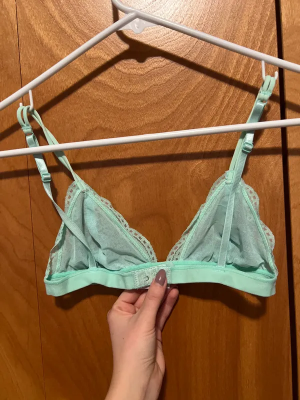 Anemone Lace Teal Bralette - Image 2