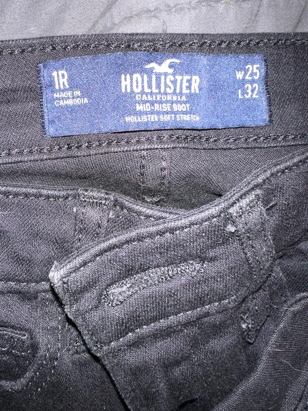 Hollister Black Bootcut Jeans - Image 2
