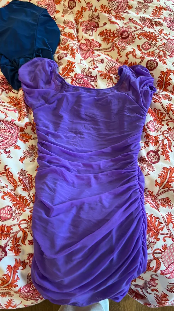 KatieJNYC Dress Purple Size M - Image 3