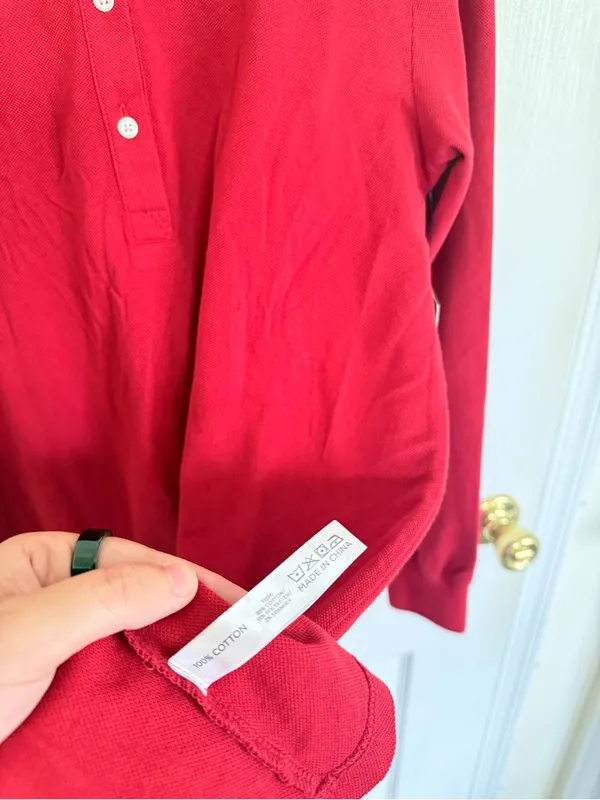 Tuckernuck NEW Pique May Polo Dress in Red - Image 5