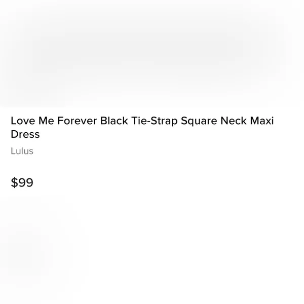 Lulu's Black Love Me Forever Tie-Strap Square Neck Maxi Dress - Image 6