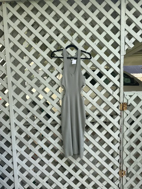 Abercrombie Cut Out Bodycon Midi Dress - Image 6