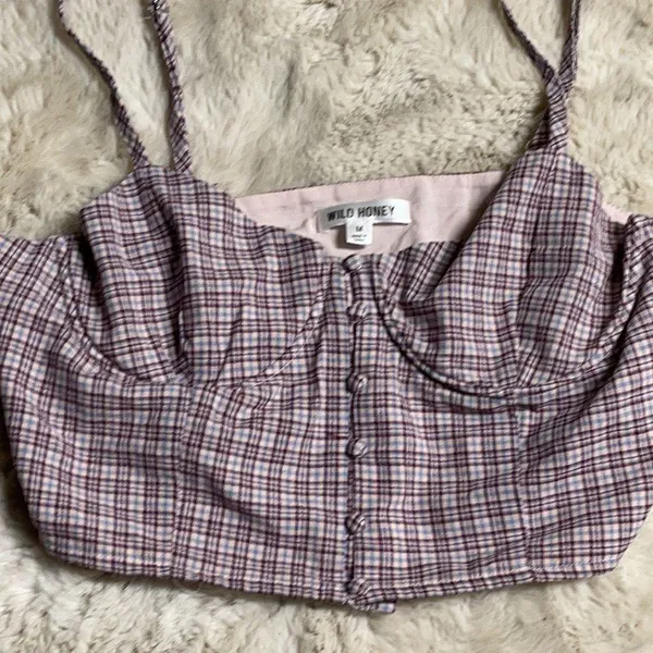 Wild Honey Cropped Tank Size Medium - Image 2