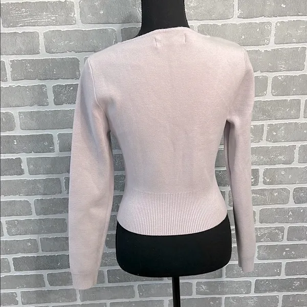 NWT Abercrombie & Fitch Ribbed Slim Corset Sweater‎ Women’s Size Medium - Image 8