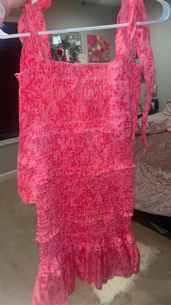 Amazon Hot Pink Dress - Image 2