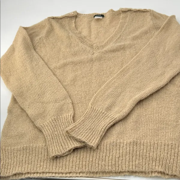 J. Crew Camel Knit Sweater - Image 12