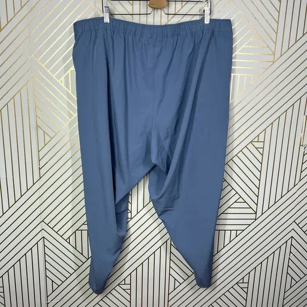 Summersalt The On-The-Go Pant in‎ Slate Blue Drawstring Plus Size US 22 - Image 8