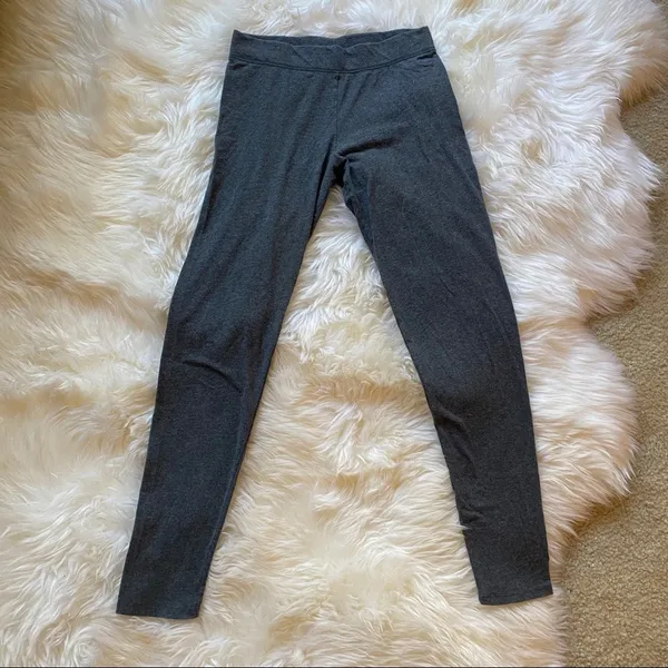 PINK - Victoria's Secret Legging Size Small Gray Cotton Elastic - Image 2
