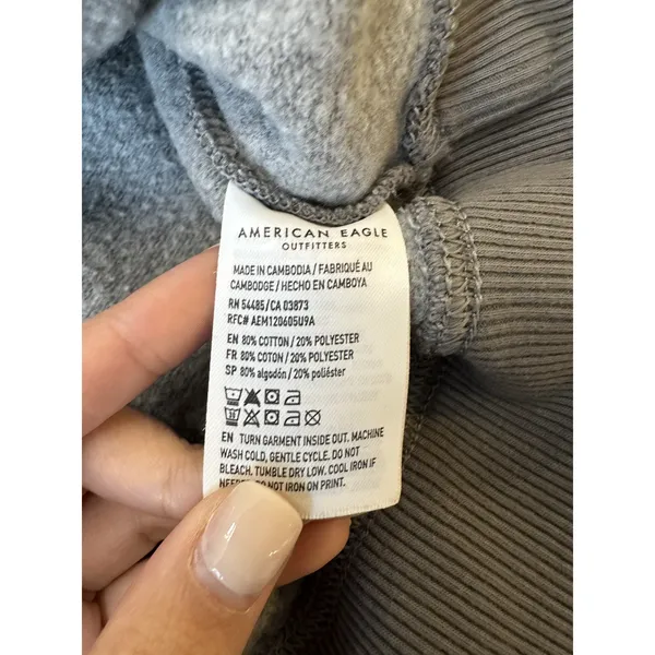 AMERICAN EAGLE AE OVERSIZED GRATEFUL DEAD GRAPHIC SWEATSHIRT WOMENS Size XS 2731 - Image 5