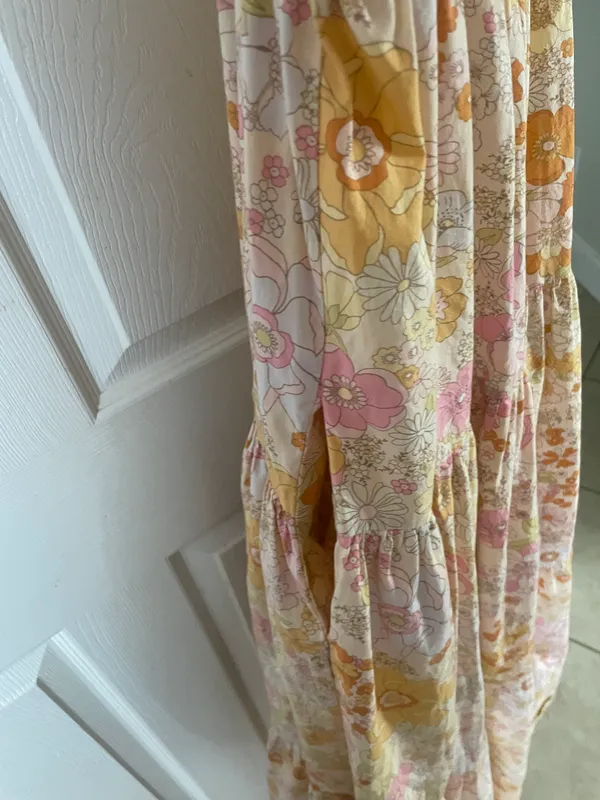 Free People Floral Maxi Sun Dress - Image 4
