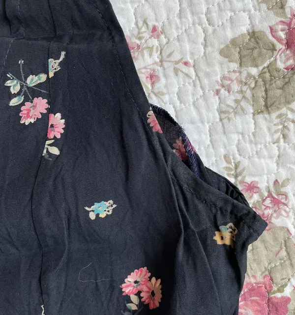 Fuccia Vintage Bodycon Floral Dress - Image 9