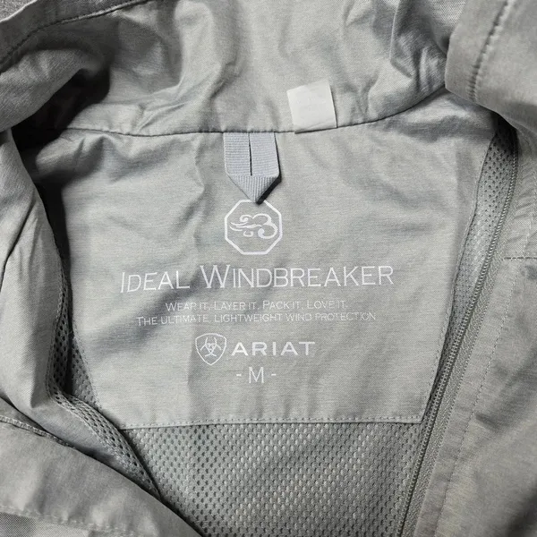 Ariat‎ Women's Gray Ideal Windbreaker Jacket - Image 6