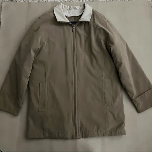 London Fog two in one Coat with zip out puffer M - Image 4