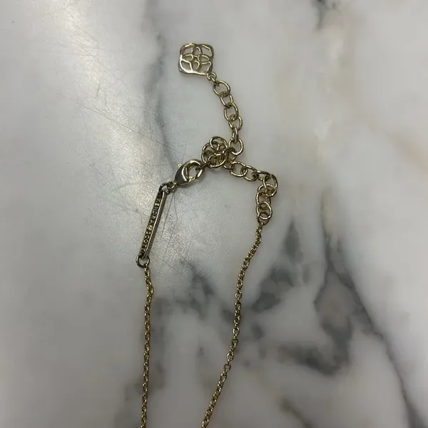 Kendra Scott gold Elisa Pendant pink - Image 5